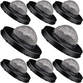 PAGOW 8 Pcs Hose Filter Washers, Stainless Steel Inlet Hose Screen Washer with Strainer, Fittings for 3/4" Garden Hose Connector & 5/8" Washing Machine