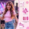 40Pcs Pink Star Hair Clips, Y2k Star Barrettes for Teens