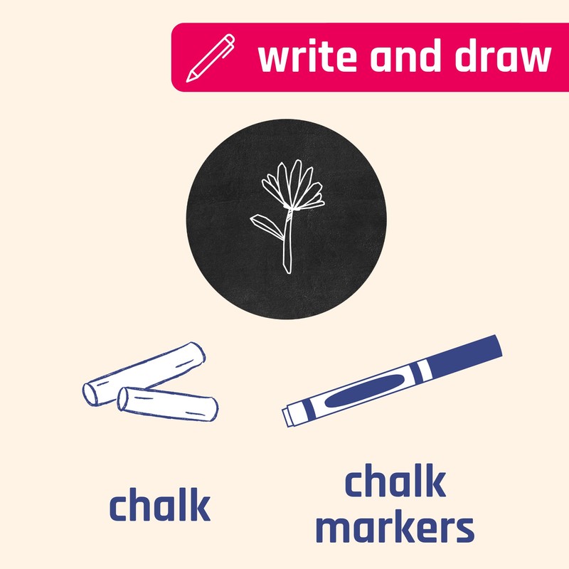 300-Pack, 2.5cm Round Chalkboard Sticker Labels, Reusable and Waterproof