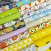 Mililanyo 200pcs 10cm x 10cm Floral Cotton Fabric Assorted Pre-Cut