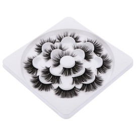 Dense Natural Look False Eyelashes of Reusable Faux Lashes for Makeup for Parties Photography and Daily Use Comfortable and Durable Design