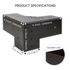 Grehitk Pergola Kit, Pergola Brackets 3-Way Right Angle Corner Bracket