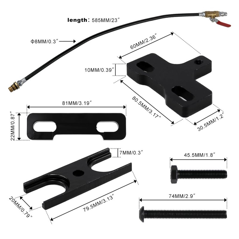 LS Valve Spring Compressor & Air Valve Holding Tool 67605