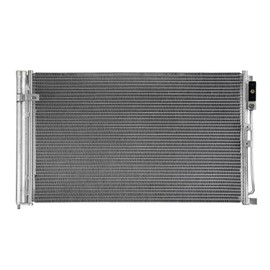 Cubauto AC Condenser For 2014-2018 INFINITI Q50 Base 3.5L 3.7L Aluminum Air Conditioning Condensers 2015 2026 2017 14 15 16 17 18 A/C Condenser w/Drier & Bracket