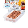 Skywin Refrigerator Egg Drawer - Snap-on Holder for Organizes and
