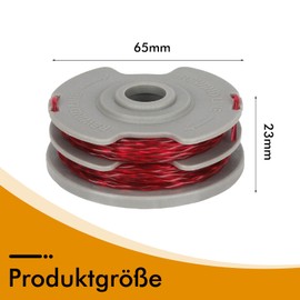 Eyoloty FLY021 599431790 Thread Spool Suitable for Flymo Contour 500 XT,Power Trim 500 XT,Mini Trim Auto ST/XT/Plus XT,Mini Trim Contour XT Grass Trimmer, Replacement Thread Spool Length 11 m Diameter