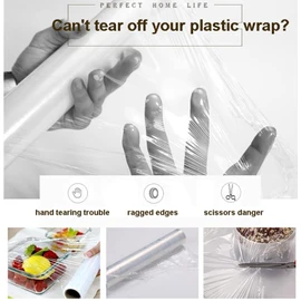 10Pcs Wrap Cutter Slide Food Wrap Case Wrap Cutter Case Food Wrap Dispenser Reusable Kitchen Slide Cutter,33cm