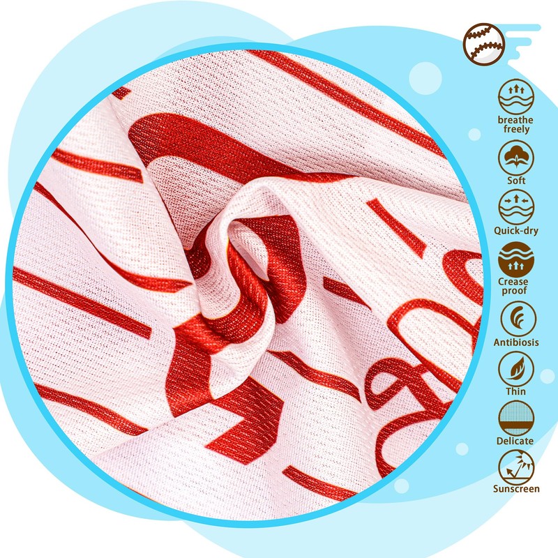 Paiaite Sleek Striped Dog Vest: Sleeveless Baseball-Style Dog Shirt, Ideal