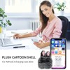 Cute Plush Rabbit Ears Airpods 3 Case 2021, Fluffy Soft