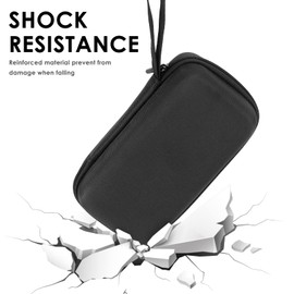 Geekria - Funda de nailon para altavoces, compatible con funda Marshall Emberton II, piel suave protectora, funda de transporte de viaje para altavoces portátiles de repuesto (negro)