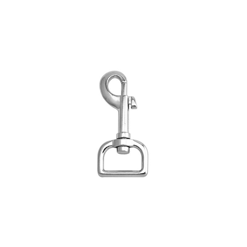 Wuuycoky Silvery 1" Inner Diameter D Ring Gun Buckle Large