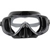 CRESSI Onda Mask Black/Black - Onda Mak, Black/Black, One Size,