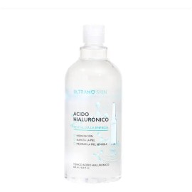 Tónico Ácido Hialurónico Hidratación Profunda 500 ML ULTRAMO Elasticidad Visible Día/Noche Todo Tipo De Piel Facial Toner