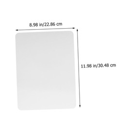 Operitacx Board Dry Erase Small Lapboards Desk Dry Erase Boards Double-Sided Whiteboard Personal Writing Boards