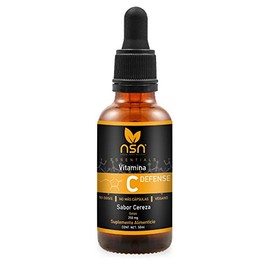 NSN | Vitamina C en Gotas Altamente Concentradas | vitamina Sublingual para Mayor Absorción | Perfecto para Niños o Adultos Mayores | rico Sabor Cítrico que les Encantará