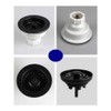 Sknrlko Kitchen Sink Drain Assembly Kitchen Sink Drain Plastic Kitchen
