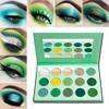 Afflano Pro - Paleta de sombras de ojos con purpurina