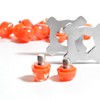 STUDIAMONDS Rubber studs for football boots, 12 x football studs,