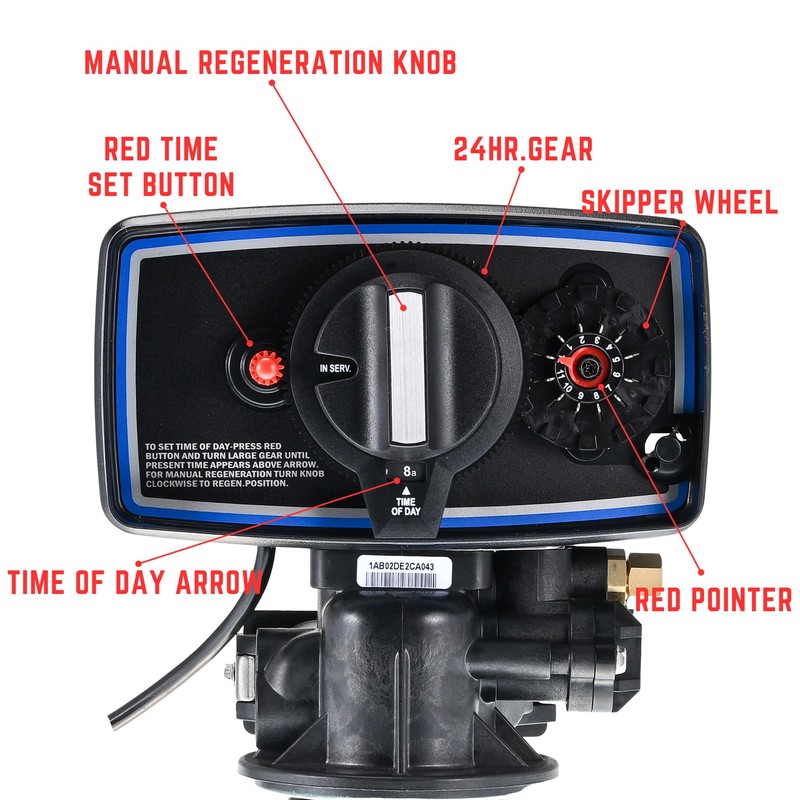 Water Softener Control Valve, Water Softener Head 5600, 12 Day