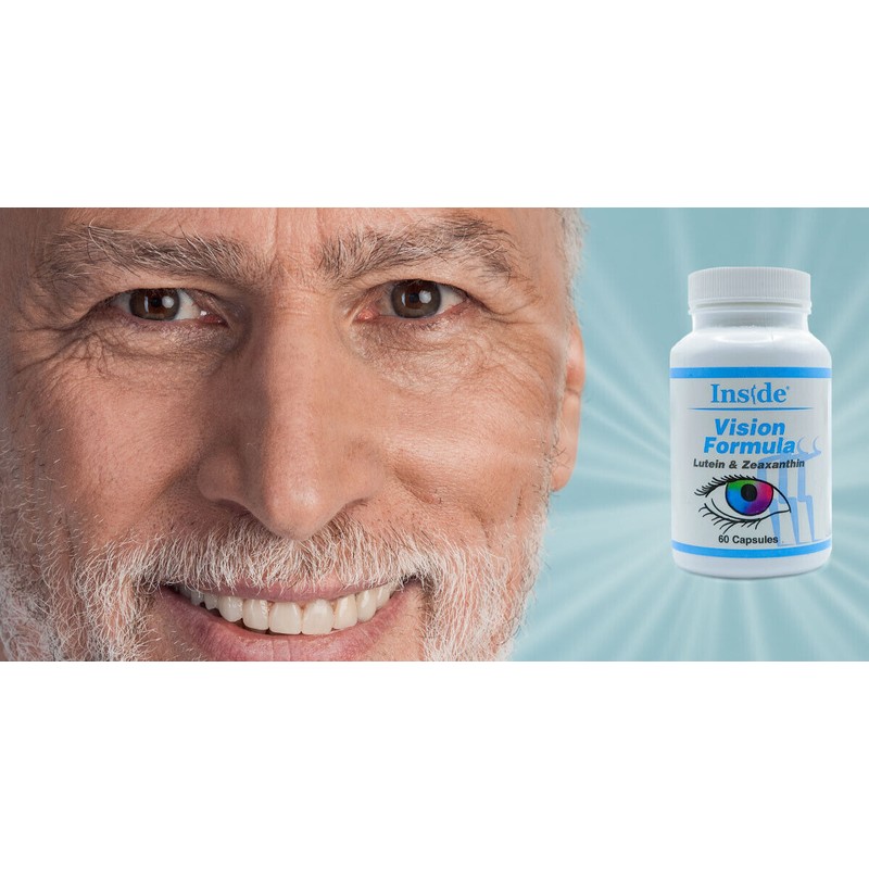 Inside Pharma-Grade Vision Formula Caps with Lutein/Zeaxant