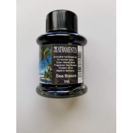 Sea Breeze Scent/Atlantic Blue Premium Handmade Fountain Pen Bottled Ink