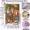 Christmas Diamond Painting Kits for Adults, Nutcracker Soldier Diamond Art