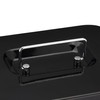 Relaxdays Cash Box, 3-Digit Number Combination, Coin Insert, Iron Cash