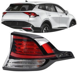 RH Tail light W/Halogen Turn Signal Fit for 2023 2024 Kia Sportage EX/LX/SX