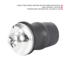 Windshield Screw, 10pcs Universal Motorcycle Windshield Windshield M5 Socket Cap Screws (Silver)