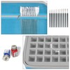 ALKOO Model Paint Storage Case for Testors Paint Set, Paints
