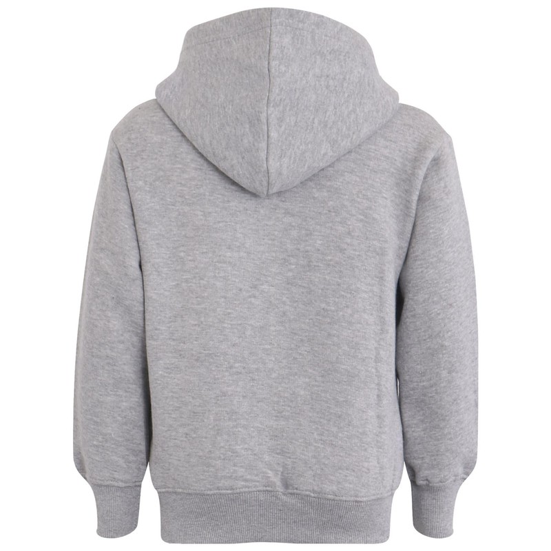 Kids Girls Boys Plain Tracksuit Hooded Hoodie Jog Suit -