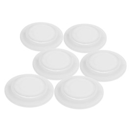 LABRIMP 6pcs Decorative Wall Hole Cover for Air Conditioner Easy Installation Flange Pipe Cap Enhances Aesthetic Versatile Design for Home Decor