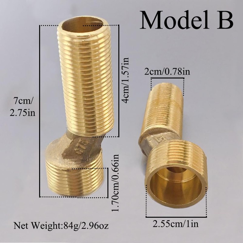 Brass Faucet Bathtub Adapter,Extension Bend Angle Kitchen Sink Adapter Shower