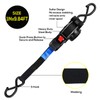 ANLULOAD Retractable Ratchet Strap(1 in x 9.8 ft),Ratchet Tie Down