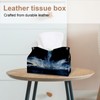 2 Pack Tissue Box Cover Holder, Starfish and Seashells on
