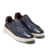 COLEHAAN/GRANDPRO TOPSPIN SNEAKER, MDNGHT MN/DK CHOCO, 9