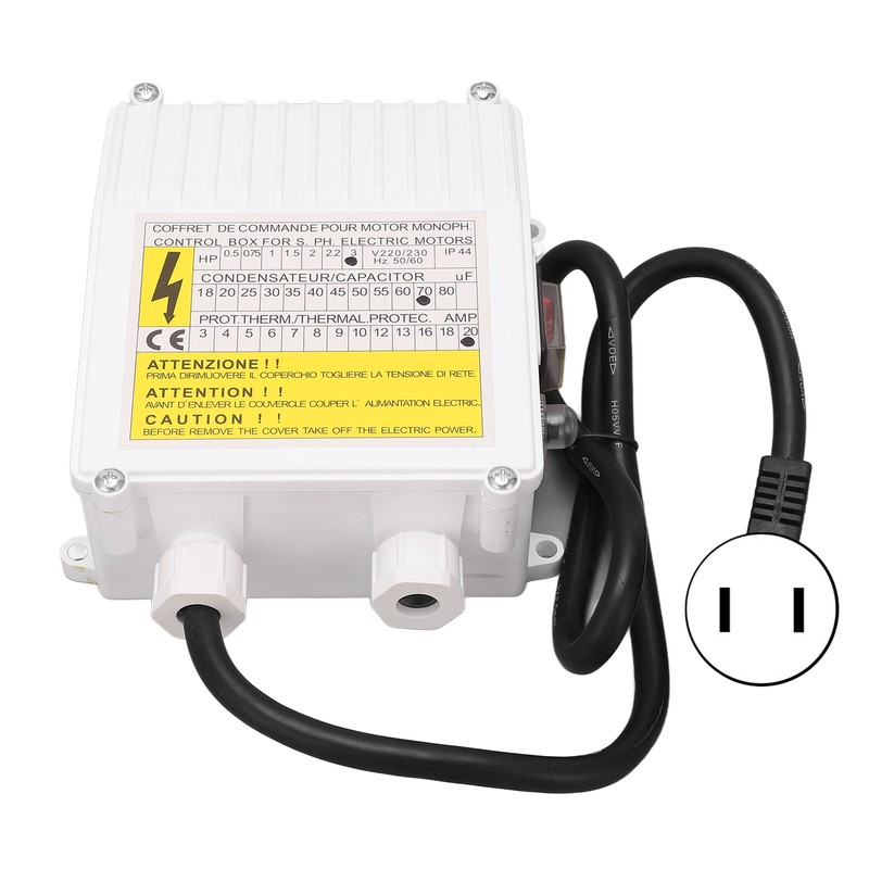 Deep Well Pump Control Box Household 3.0HP Submersible Switch Controller