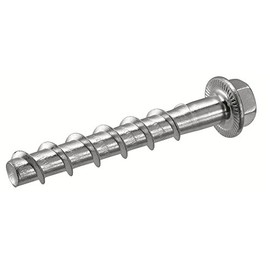 Hilti 418078 5/8-Inch x 3 1/2-Inch Kwik Hus-EZ Concrete and Masonry Screw Anchor, 15-Pack