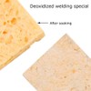 MEETOOT 6pcs Soldering Iron Cleaning Sponge 6x6cm Square Sponge High
