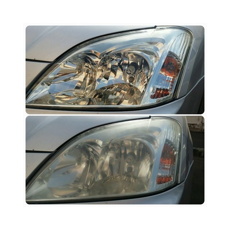 Phantom Clear 3-Step Headlight Restoration Kit – Removes Yellowing, Haze