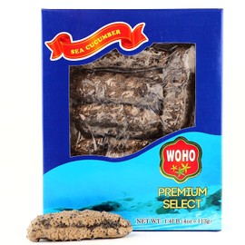 WOHO American Wild Caught Sea Cucumber Medium- 4 Oz