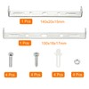 MECCANIXITY Ceiling Light Plate, 150mm 140mm Lighting Fixture Mounting Bracket