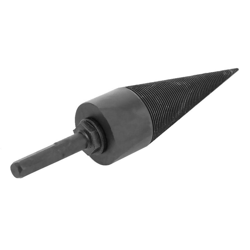 Taidda Firewood Splitter Cone Drill, Wood Splitting Drill Bit Household