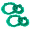 2 Pairs Bicycle Cleaning Rings (Green)