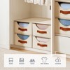 DIMJ Closet Organizers and Storage - Stackable Fabric Storage Bins
