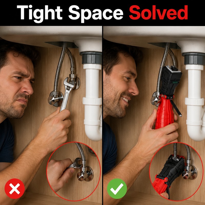 18-in-1 Faucet & Sink Installer Tool for Plumbing Repairs -