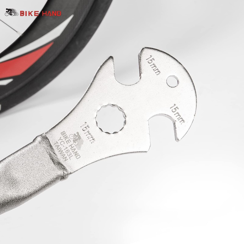 Kadacha BIKEHAND Bicycle Pedal Wrench, Pedal Wrench Tools with Extra