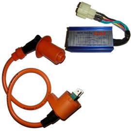 Zoom Zoom Parts Performance Racing CDI box Ignition Coil FOR GY6 50 49cc 50cc Chinese Scooter Moped NEW