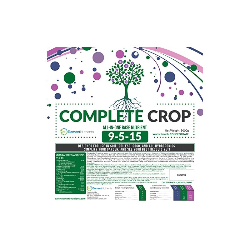 Complete Crop 9-5-15 - The Best All-in-One Plant Food for