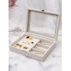 Importeek 20pz Organizador Estuche Joyero Alhajero Joyas Anillos Tocad
